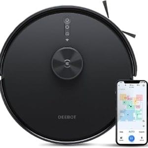 ECOVACS Deebot Y1 PRO 2-in-1 Robot Vacuum Cleaner, 2024 New Launch, 6500 Pa Powerful Suction, 5200 mAh Battery, Covers 3500+ Sq. Ft. in One Charge, Advanced Navigation Technology & True Mapping